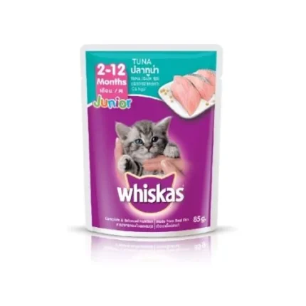 Whiskas Junior Cat Food Tuna 85gm